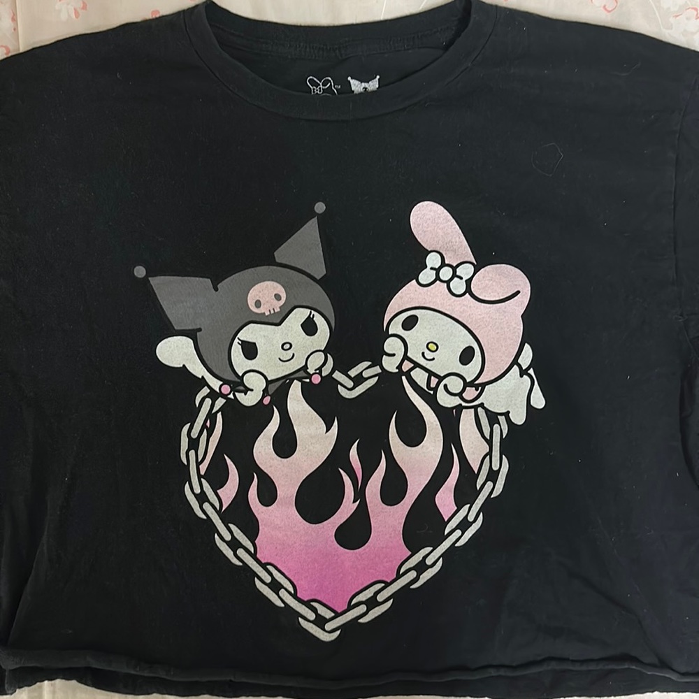 Sanrio Crop Top MelodyxKuromi